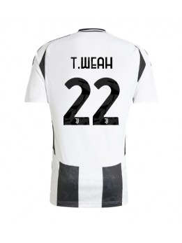 Juventus Timothy Weah #22 Domaci Dres 2024-25 Kratak Rukavima